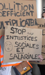 [Vidéo] « Avec VYV³ on est en train de couler ! » – Manifestation devant le groupe mutualiste