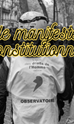 Droit de manifester: flou constitutionnel