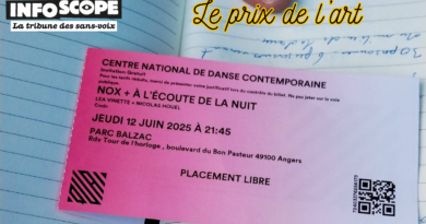 un billet du spéctacle "A l'écoute de la nuit"